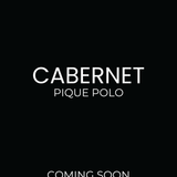 Organic Extra Long Slim Pique Polo Shirt (Cabernet)