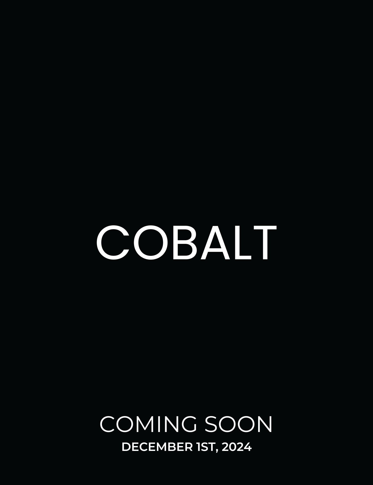 Our cobalt extra long sweatshirt will launch on December 1st, 2024.