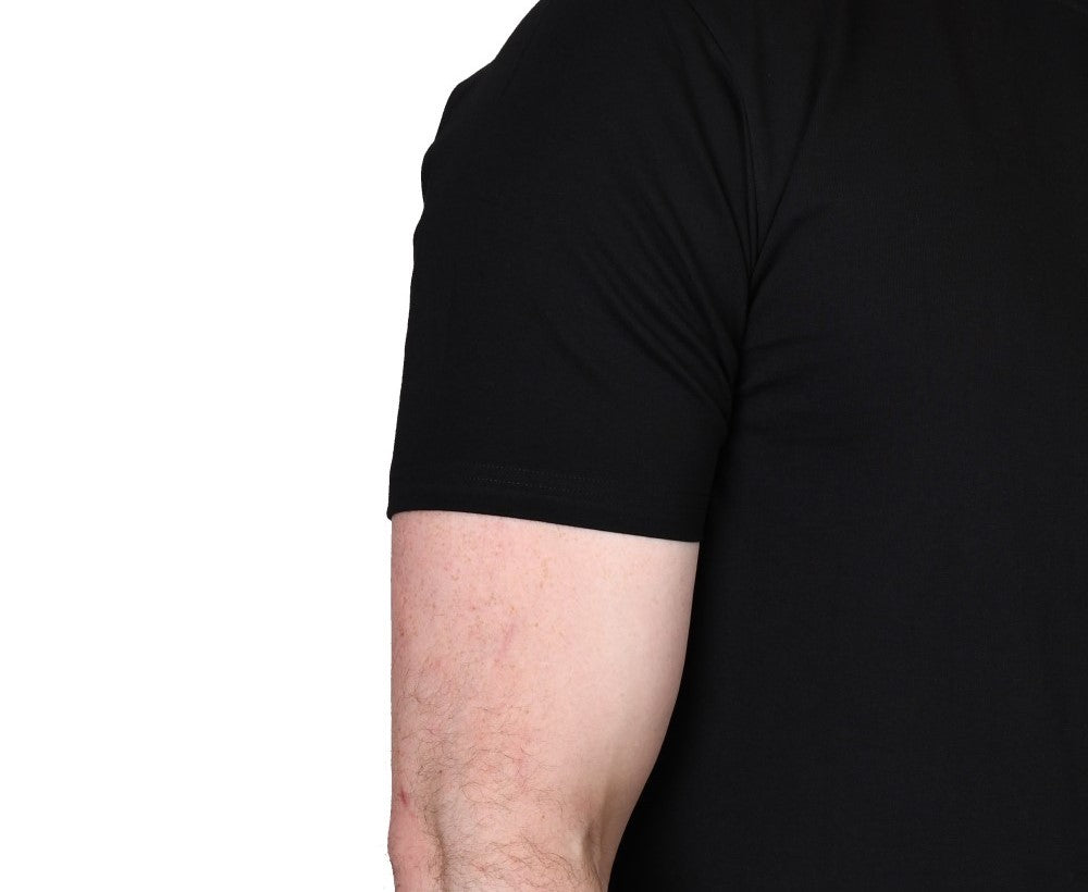 Close up of our tall slim fitted sleeves.