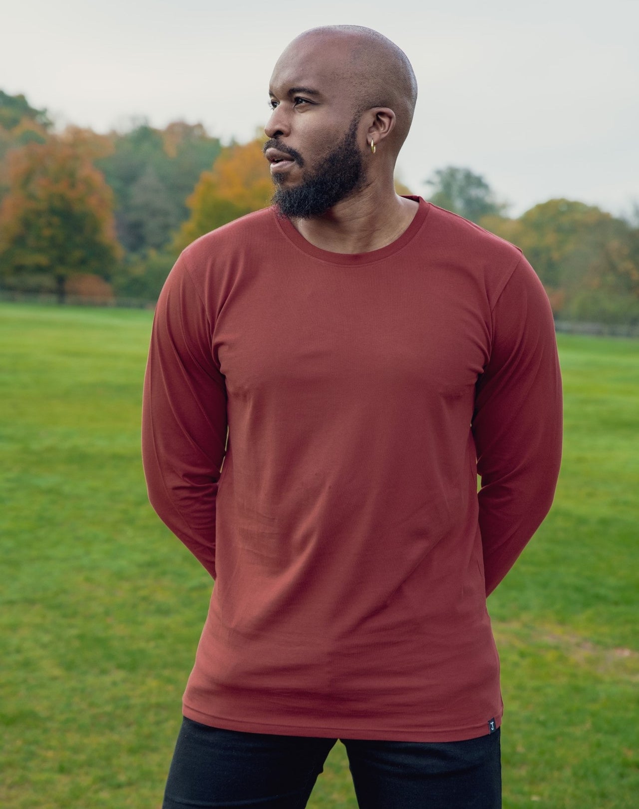Organic Tall Long Sleeve T-Shirt, Fitted